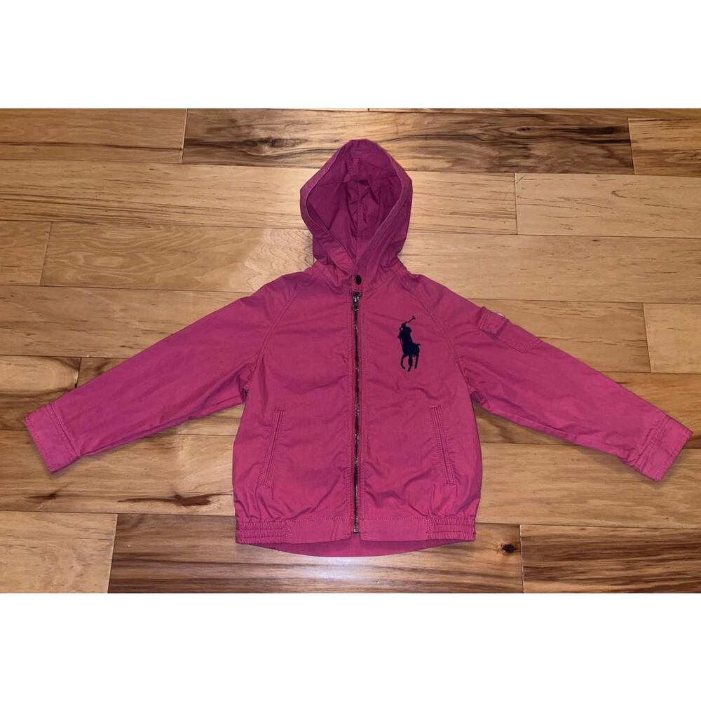 RALPH LAUREN BOYS CORAL LIGHT WEIGHT JACKET SIZE 6 EXCELLENT COND LD9